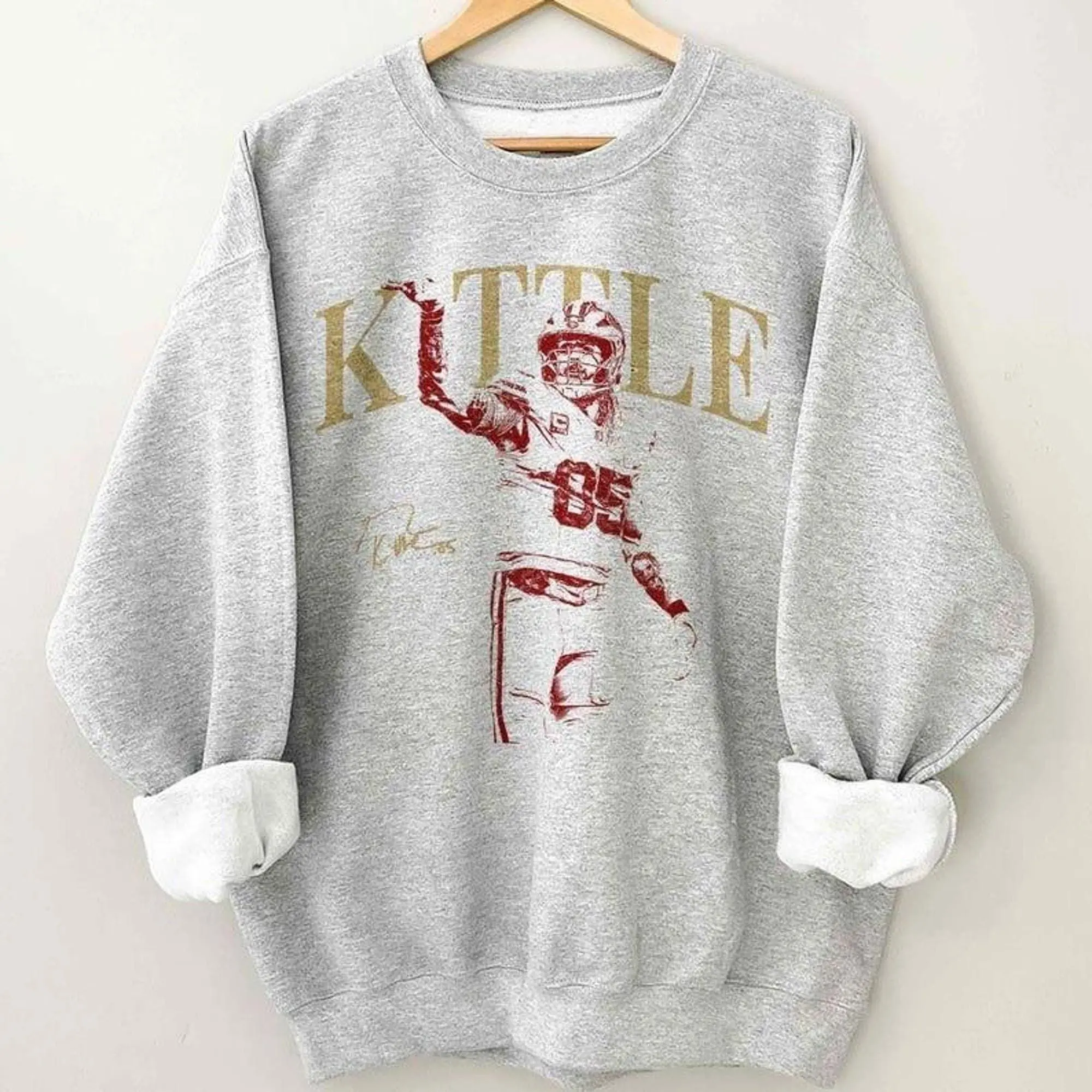 Vintage George Kittle Football Sweatshirt