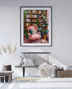 5D Book Diamond Painting DIY Vintage Bohemian Style Adult Diamond Painting Set Round Full Diamonds Diamond Art Set for Home Decoration 12x16inch