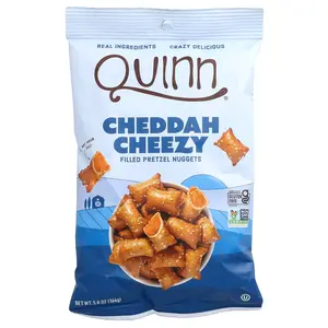 Quinn Snacks Filled Pretzel Nuggets, Cheddah Cheezy , 5.8 oz (164 g)