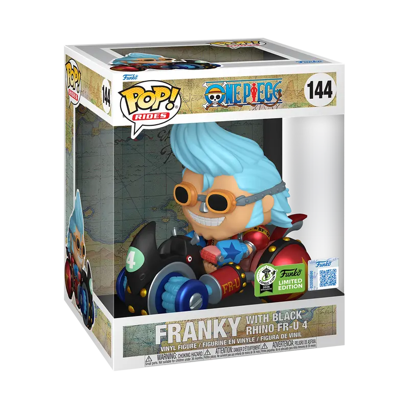 One Piece Rides Deluxe Franky with Black Rhino FR-U 4 144