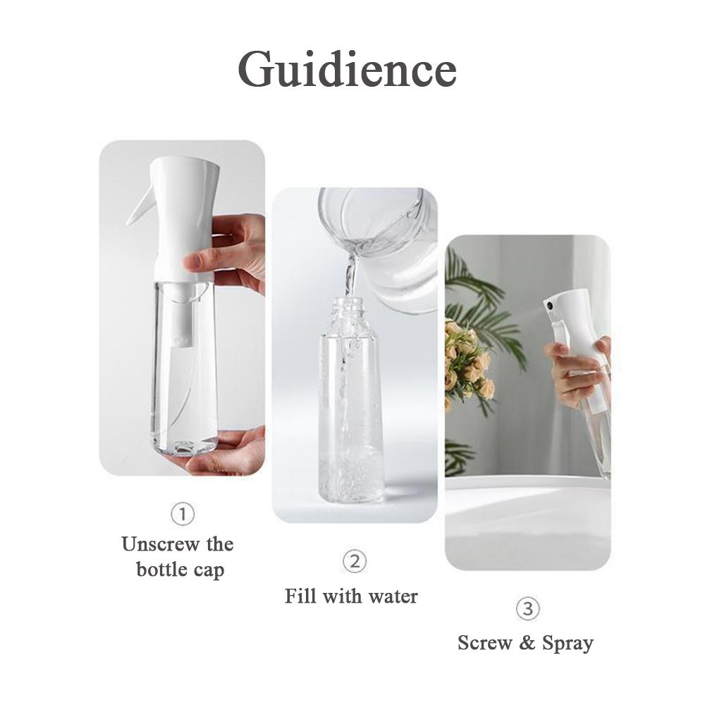 High Quality 200ml Plastic Salon Hair Fine Mist Water Sprayer for Barber Continuous Spray Bottle High Quality 200ml Plastic Salon Hair Fine Mist Water Sprayer for Barber Continuous Spray Bottle