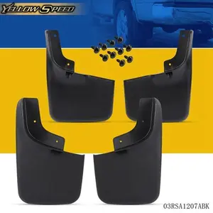 4 PCS Fit For 2004-2014 Ford F-150 Molded Splash Guards Mud Flaps New Front&Rear Car Accessories Truck