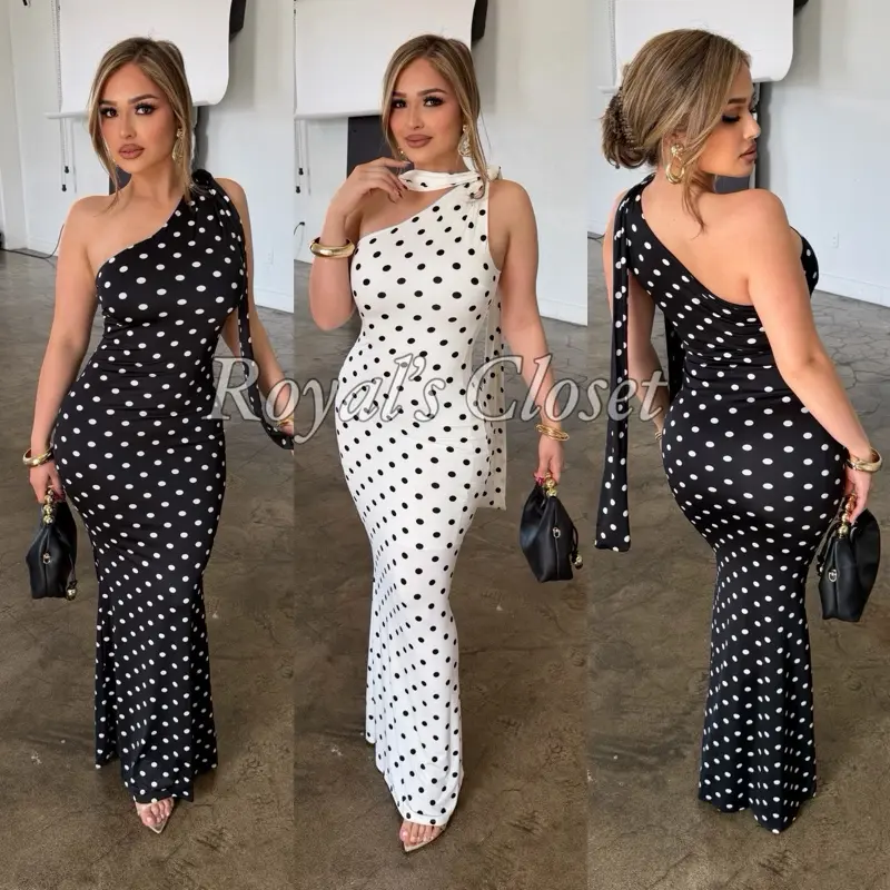 Aitana polka dot dress