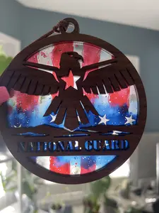 National Guard Suncatcher for Sunny Window