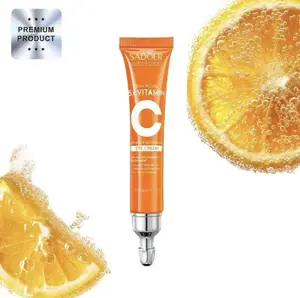 SADOER Premium 5x Vitamin C EyeCream 20g - Skin Active Formula for Radiant &Nourished Complexion