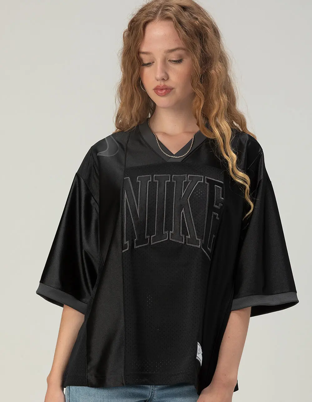 NIKE Sportswear Womens Oversized Graphic Jersey