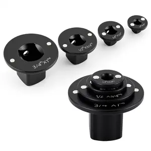 Low Profile Impact Socket Adapter Set – Industrial Drive Ratchet & Wrench Adapter Set for Tight Spaces, 4PC Hardware Kit: 3/4" to 1", 1/2" to 3/4", 1/2" to 3/8", 1/4" to 3/8"