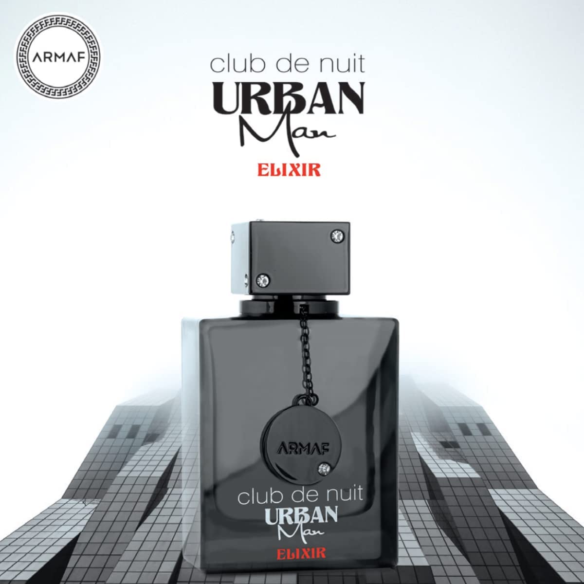 Armaf Club De Nuit Urban Man Elixir for Men Eau de Parfum Spray, 3.6 Oz Armaf Club De Nuit Urban Man Elixir for Men Eau de Parfum Spray, 3.6 Oz