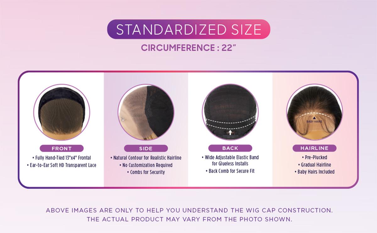 Outre HD Lace Frontal Wig Perfect Hairline Glueless Fully Hand-Tied 13X4 Swoop Series Swoop10 Outre HD Lace Frontal Wig Perfect Hairline Glueless Fully Hand-Tied 13X4 Swoop Series Swoop10