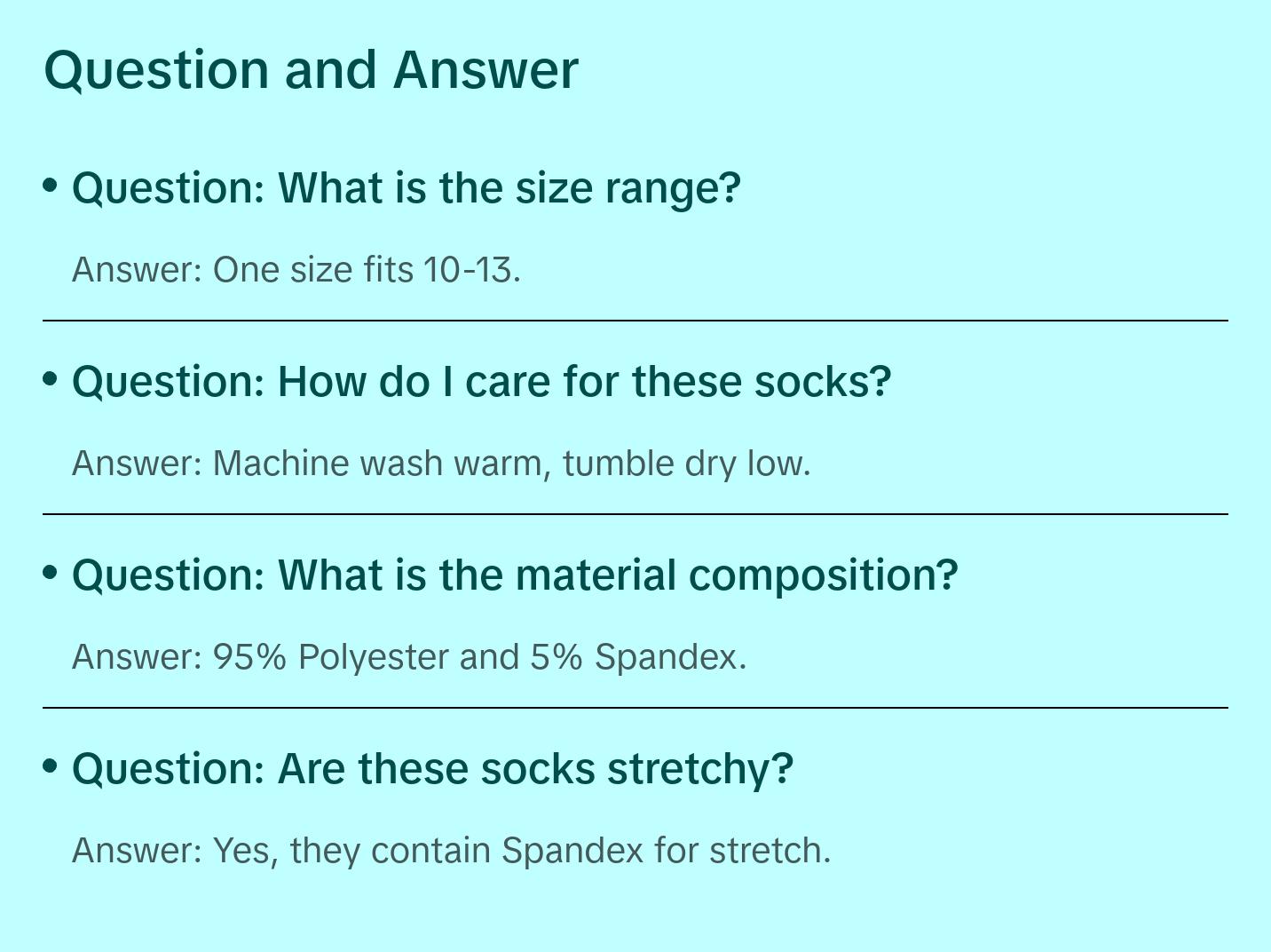 Men's Socks - Solid Crew