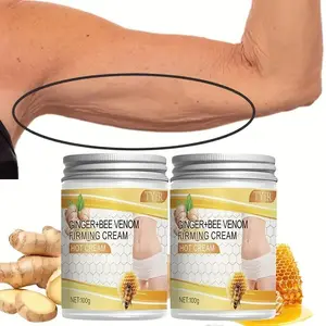 Firming & Moisturizing Body Cream 100g – Ginger & Peptide Complex with Glycerin & Vitamin E, Daily Hydration & Skin Smoothing Lotion for Abdomen, Arms, Legs & Waist