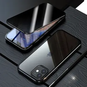 Magnetic Protective Anti-Spy iPhone Case