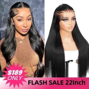 【Annual Clearance】Alipearl Hair Pre Braided Wig Stylist Pre Cut Ready To Go Glueless Straight 13x4 Lace Human Hair Lace Frontal Wig NovaTopFinds FallFreshness