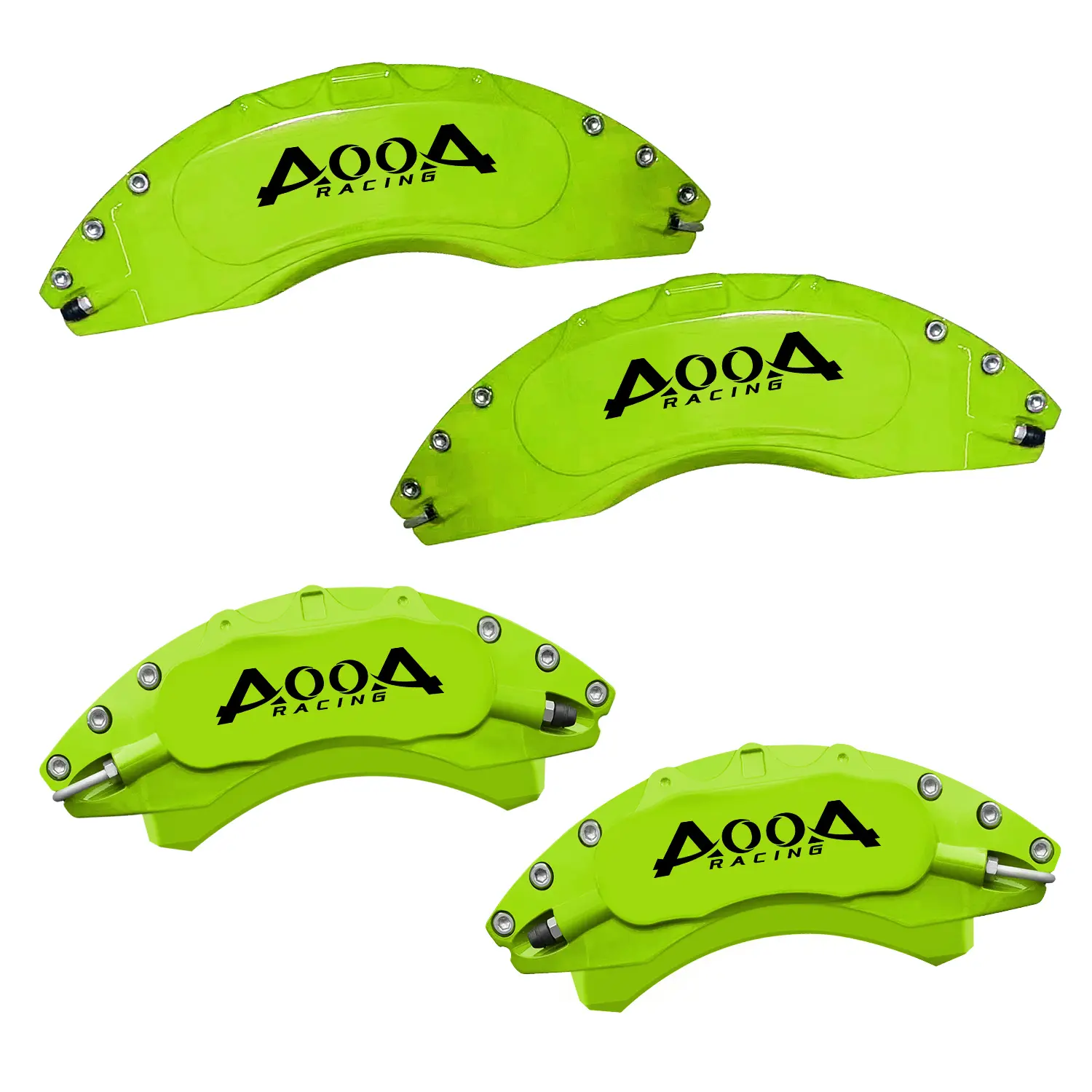 AOOA Racing Caliper Covers Aluminum Brake Caliper Covers Fit for JEEP  Gladiator(front and rear)