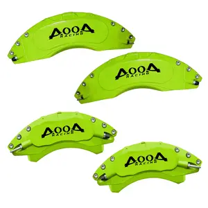 AOOA Racing Caliper Covers Aluminum Brake Caliper Covers Fit for JEEP  Gladiator(front and rear)