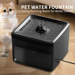 Cat Water Dispenser, 3.8 L Automatic Pet Fountain for Cats & Small Dogs, Quiet Pump, Multi-Stage Filtration, Indoor Use