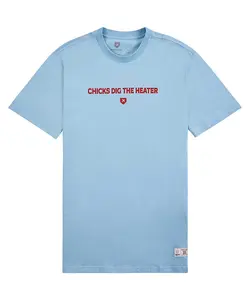 Chicks Dig the Heater Tee Cotton Menswear
