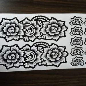 Henna Stencils -  Full hand design for temporary Henna tattoos. Unique Patterns, Suitable for Various Occasions and Events