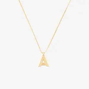 Initial Pendant Necklace