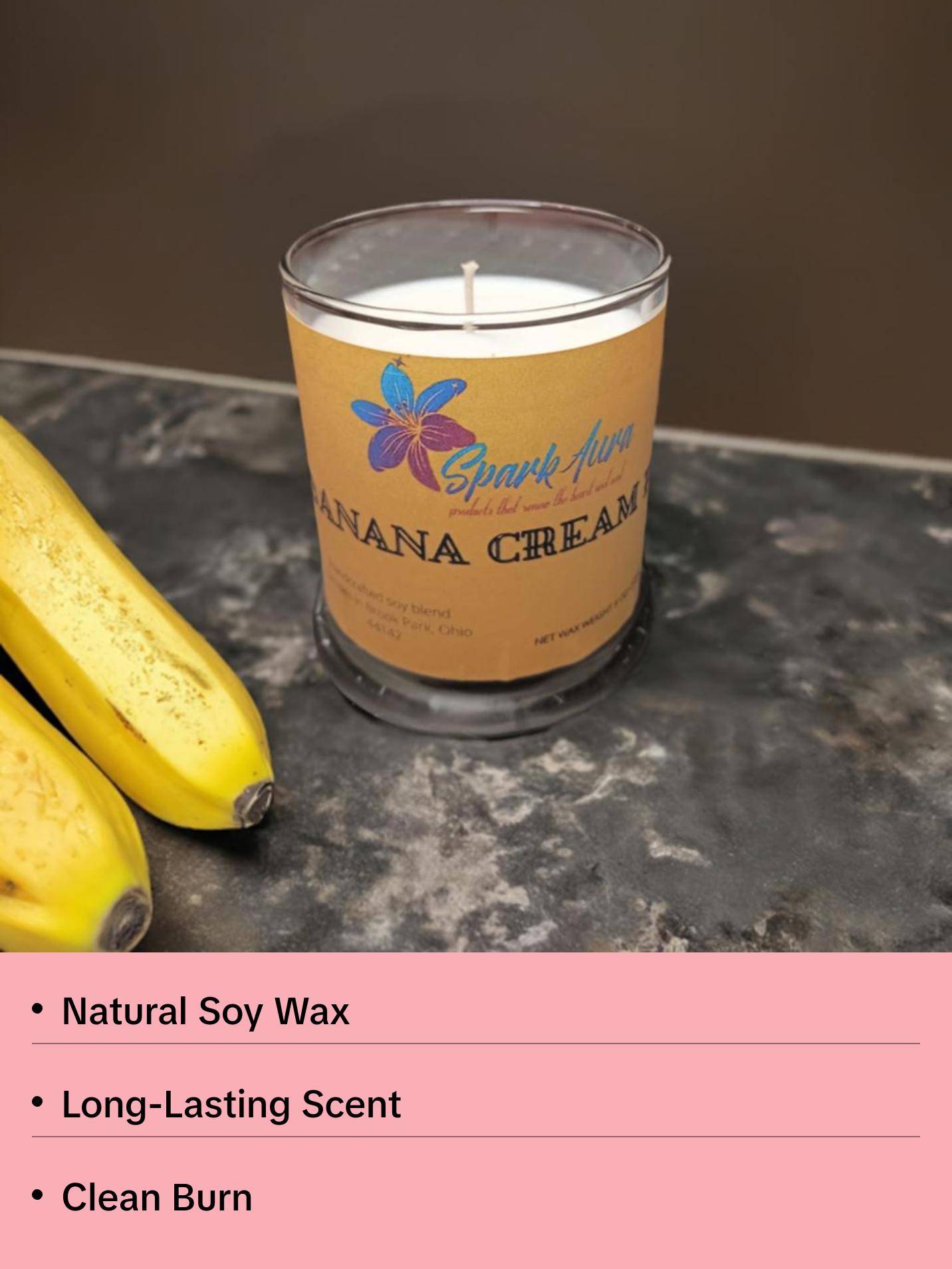 Banana Cream Pie Candle 9oz