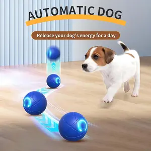 2026 New Dog Interactive Vibrating Ball, Smart Jumping + Vibration Modes, Chew-Proof Durable Toy, Curbs Destructive Behavior for Indoor & Outdoor Play