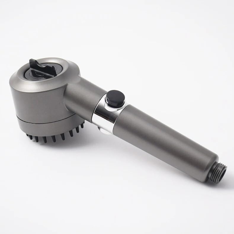 Multifunctional Massage Shower Head, Shower Head with 5 Filters - Pressurized Shower Head, 3 in 1 Adjustable Shower Head with Stainless Steel Hose for Shower Room, RV, Hotel Use