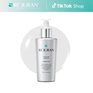 REJURAN Turnover Ampoule, c-PDRN - Anti-Aging Face Serum for Firmness, Radiance, and Youthful Skin. Larger Size for Extended Use (1.69 fl oz), Korean Skin Care.