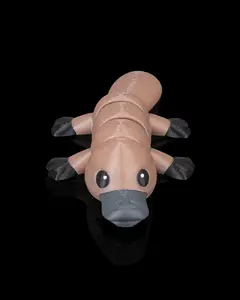 Calm Platypus Keychain
