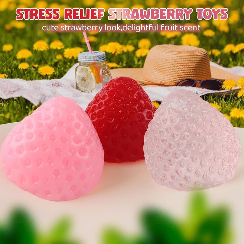 Taba Squishies Strawberry Toys