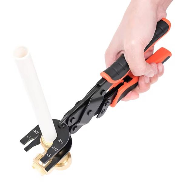 Tools for Disassembling Quick Couplings for 4-Point 6-Point and 1-Inch Water Pipes Push-In Copper Fittings Metal Pipe Disconnecting Pliers with Ergonomic Grip