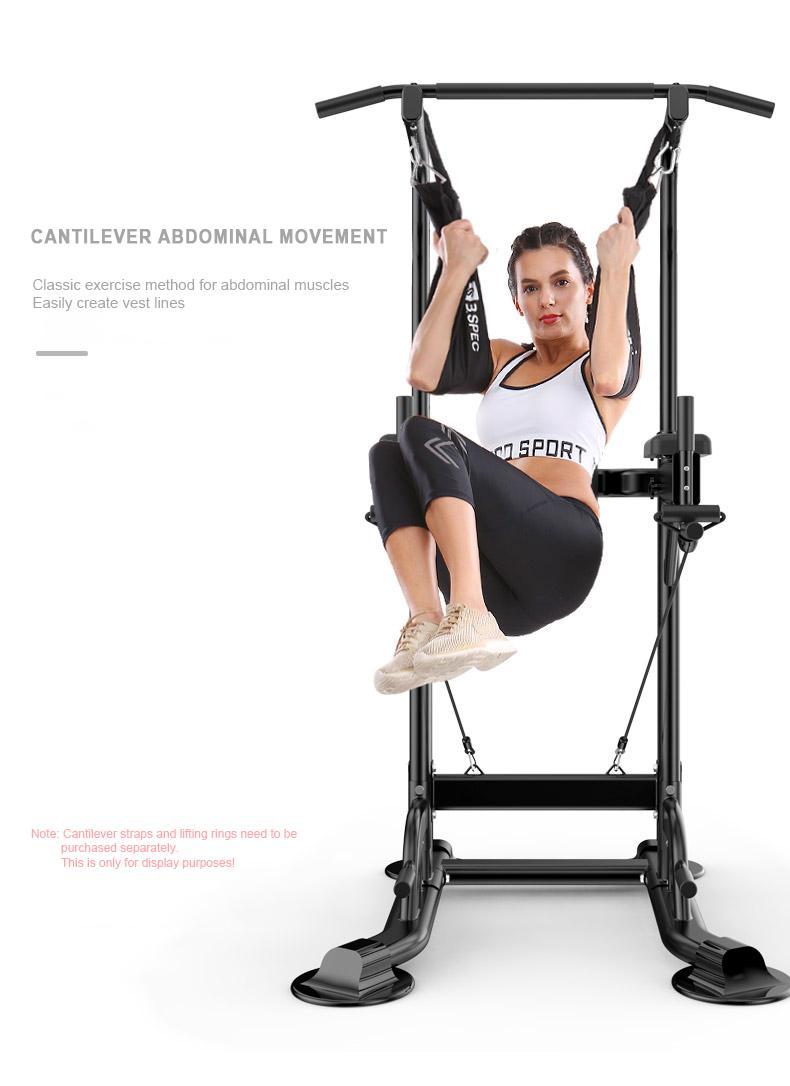 multi-functional Power Tower Pull Up Bar & Dip Station | Multi-Function Strength Training Home Gym Equipment | Adjustable Height for Full Body Workout | 450LBS Capacity multi-functional Power Tower Pull Up Bar & Dip Station | Multi-Function Strength Training Home Gym Equipment | Adjustable Height for Full Body Workout | 450LBS Capacity