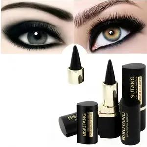 BISUTANG Natural Black Eyeliner crean Waterproof Long-lasting Quick Dry Eye Liner Pen MakeupTools Eyeliner pencil Cosmetics Lipliner