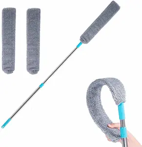 Extendable Gap Dust Cleaner, Multifunctional Crevice & Flat Surface Duster Wand, Household Dead Corner Dust Removal Cleaning Tool