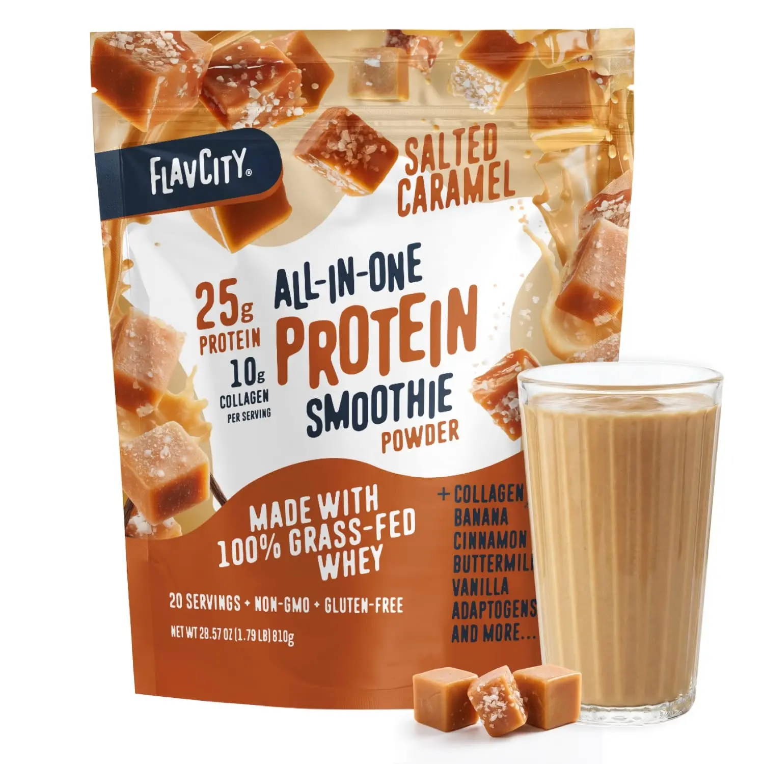 Salted Caramel Protein Smoothie