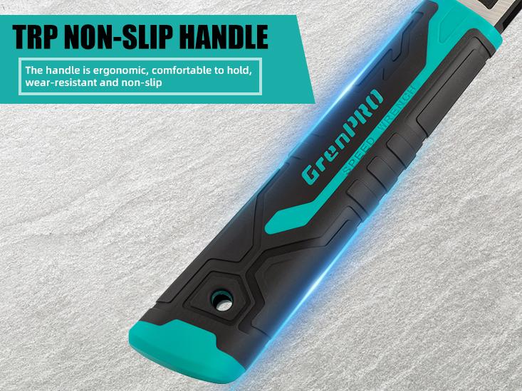 GrenPRO 2-Piece Industrial Grade Metal Ratchet Wrenches Set - 8" & 12" Adjustable Self-Locking Ratcheting Pipe Wrenches, Less Regripping Flexible Head Tools for Plumbing Repair, Faucet Installation