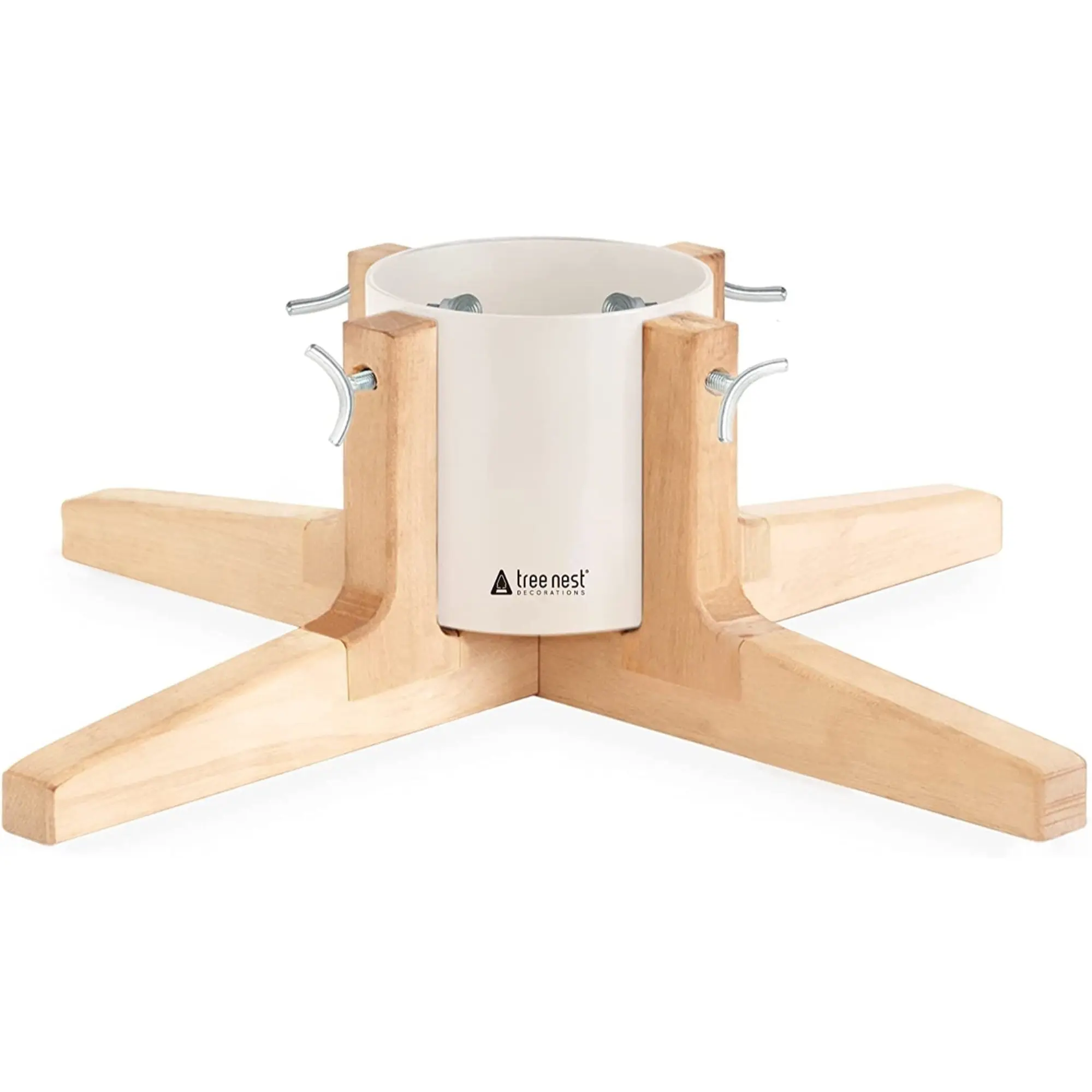 Tree Nest Rustic Christmas Tree Stand for Real Trees