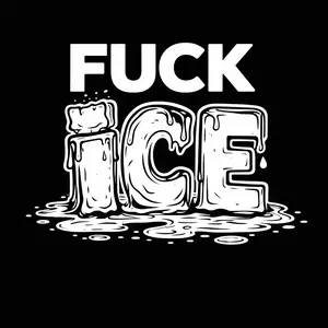 “F ICE” Melting Ice Decal (2 pack)