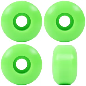 Skateboard Wheels 52mm x 32mm Green 97A