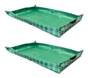 DuraSack Set of 2 Gingham 26x39 Repotting Mats