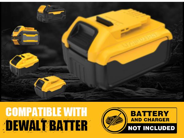 16-Inch Brushless Cordless Chainsaw, 40V (2 x 20V MAX) Battery Chain Saw Compatible DW Battery,Ideal for Wood/Tree Cutting, Pruning,(Tool Only), Mini Electric Handheld Chainsaw professional  chainsaw ms  201c brazed  diamond  saw  blade Reciprocating with