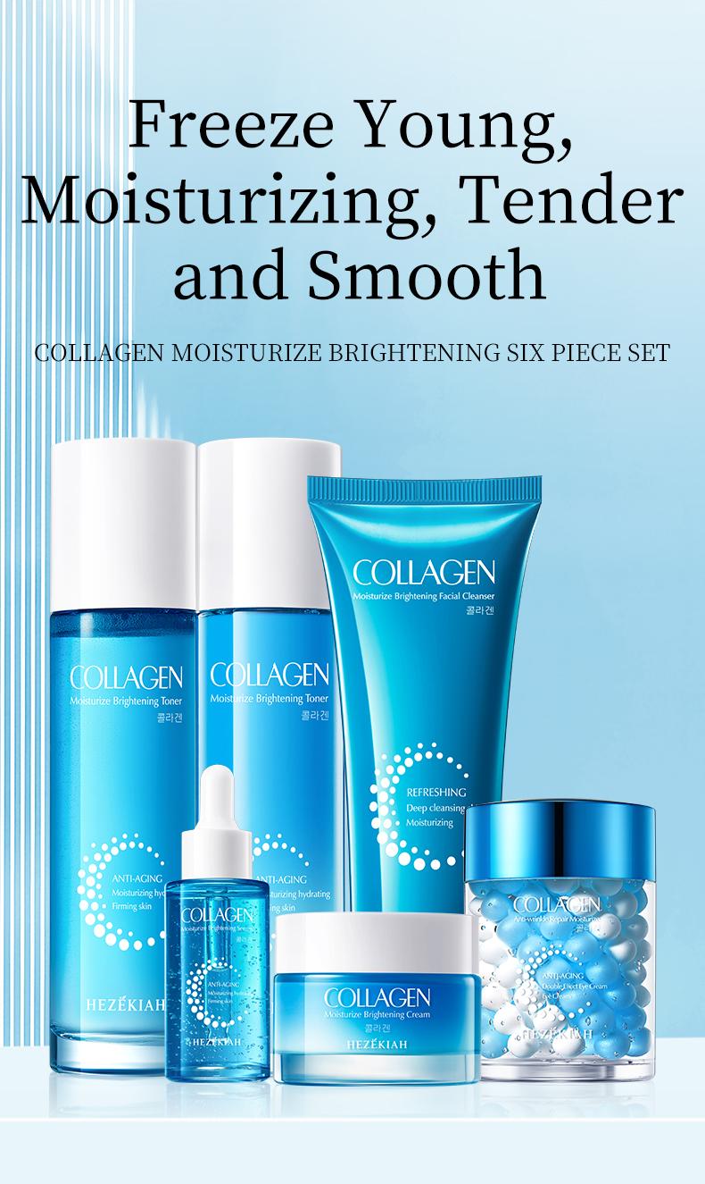 Collagen Moisturize Anti-Aging Six Piece Set,Anti-Aging Moisturizing Hydrating,Skin Care kits,Firming Skin Collagen Moisturize Anti-Aging Six Piece Set,Anti-Aging Moisturizing Hydrating,Skin Care kits,Firming Skin