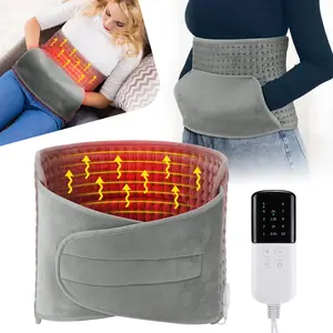 Portable Heating Pad for Back Pain Relief Period Cramps Gifts for Women Girl Her Girlfriend Lightweight Fast Heating USB Rechargeable Massagers