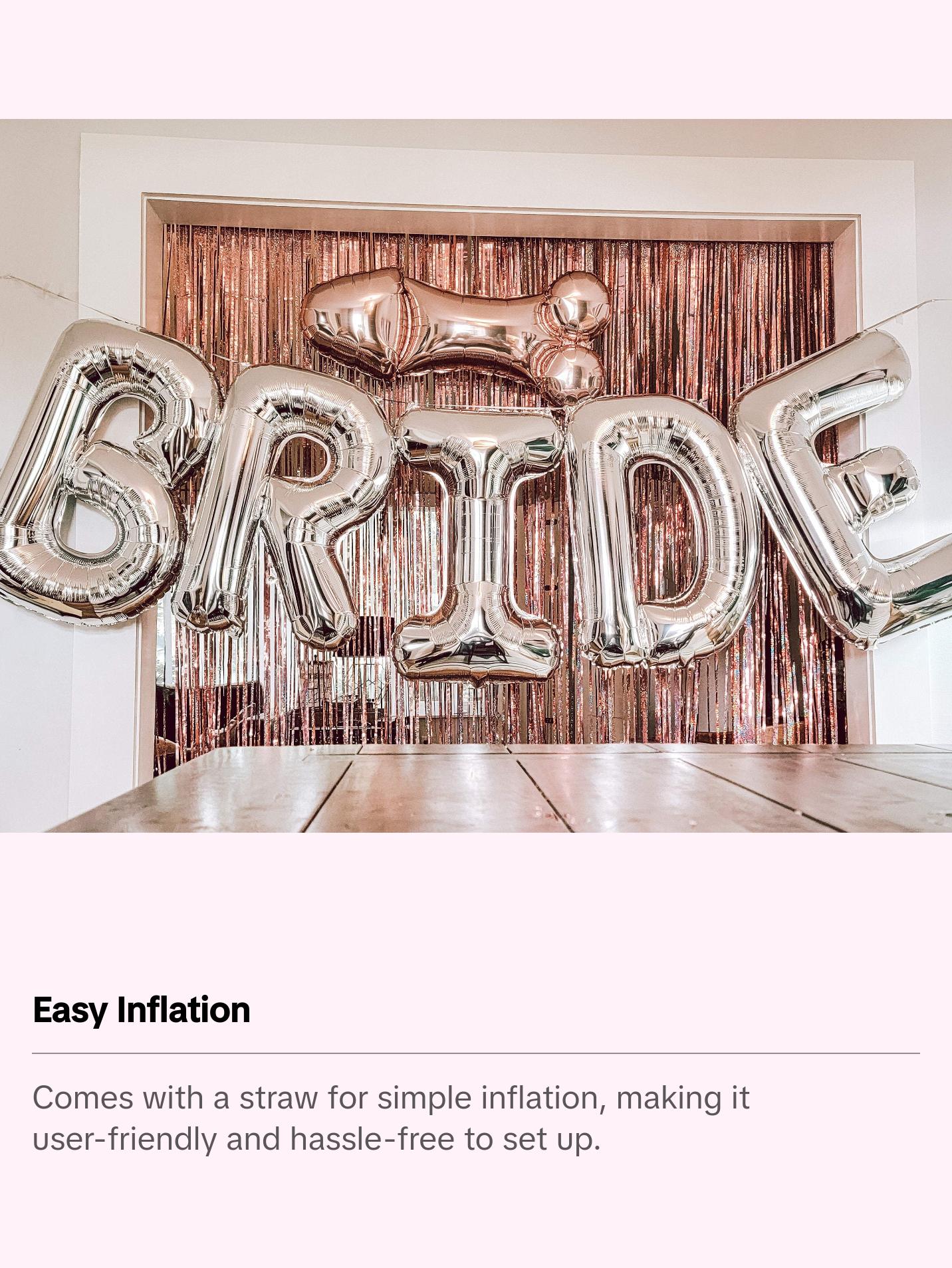 40" Foil Bachelorette Balloon funny party decor