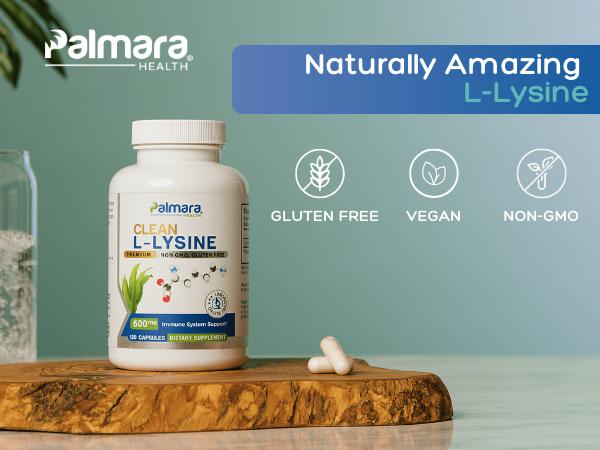 Clean L-Lysine 600mg – Additve-free Formula for Immunity and Muscle Recovery | Palmara Health Clean L-Lysine 600mg – Additve-free Formula for Immunity and Muscle Recovery | Palmara Health