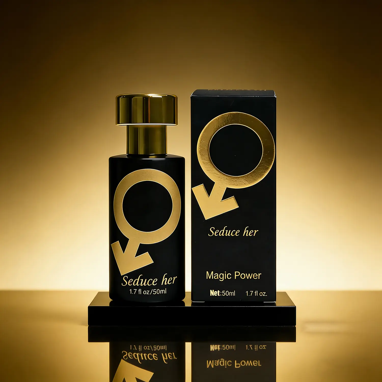 Men's Pheromone Scented Perfume - Long-Lasting Woody Aromatic Signature Scent, Smelling Good, Connection-Deepening Formula, Elevate Your Confidence, Perfect Bold Holiday Gift for Christmas or Valentine's Day, Confidence Boost
