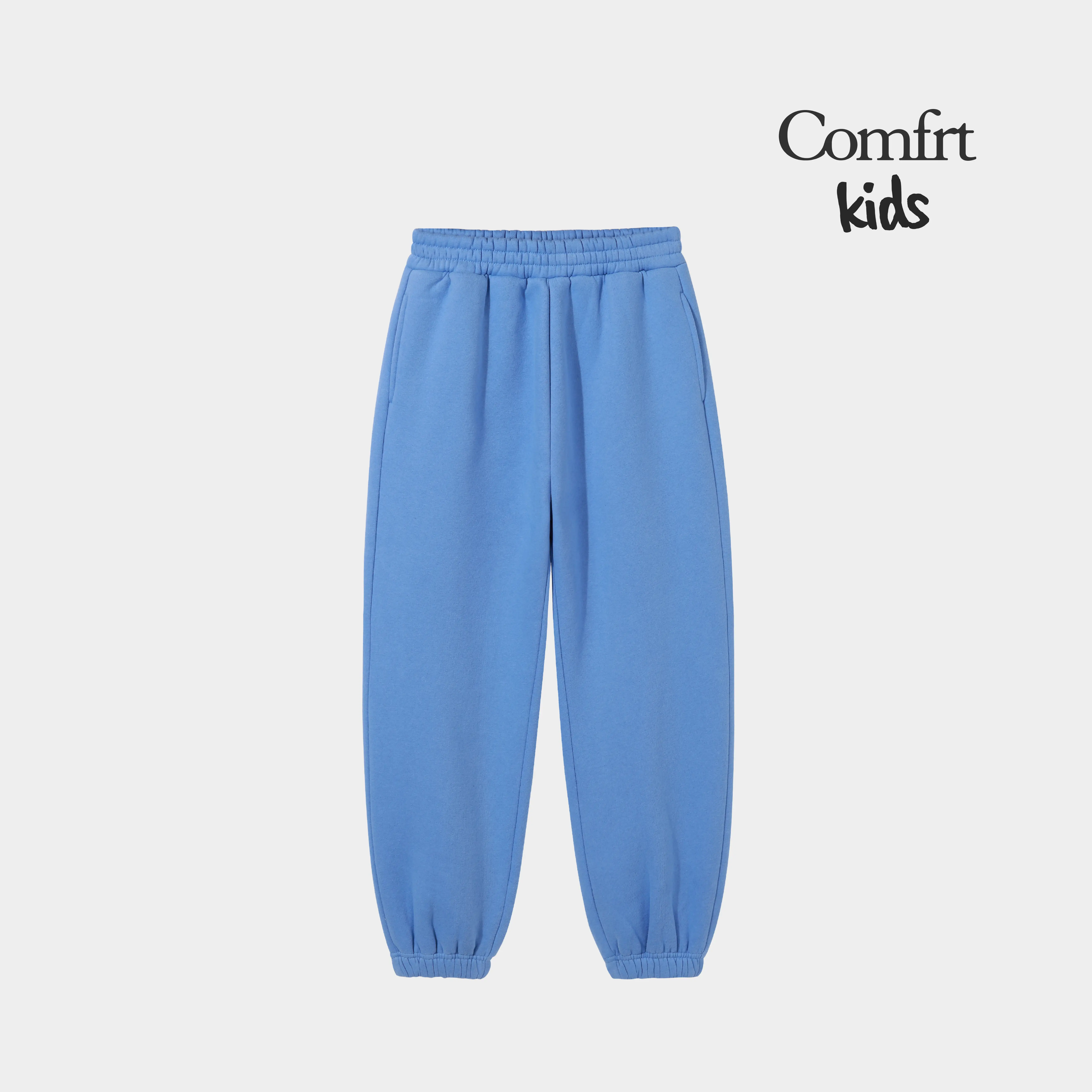 Comfrt Kids | Travel Essentials Kids Sweatpants | Soft Children's Travel Jogger Bottoms With Zip Pocket