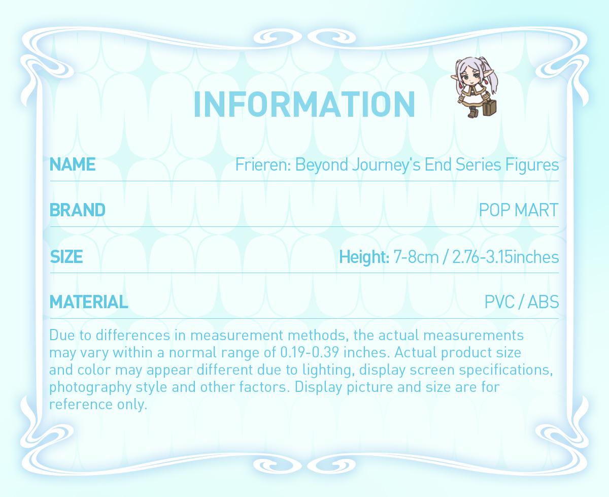 POP MART Frieren: Beyond Journey's End Series Figures, Blind Box