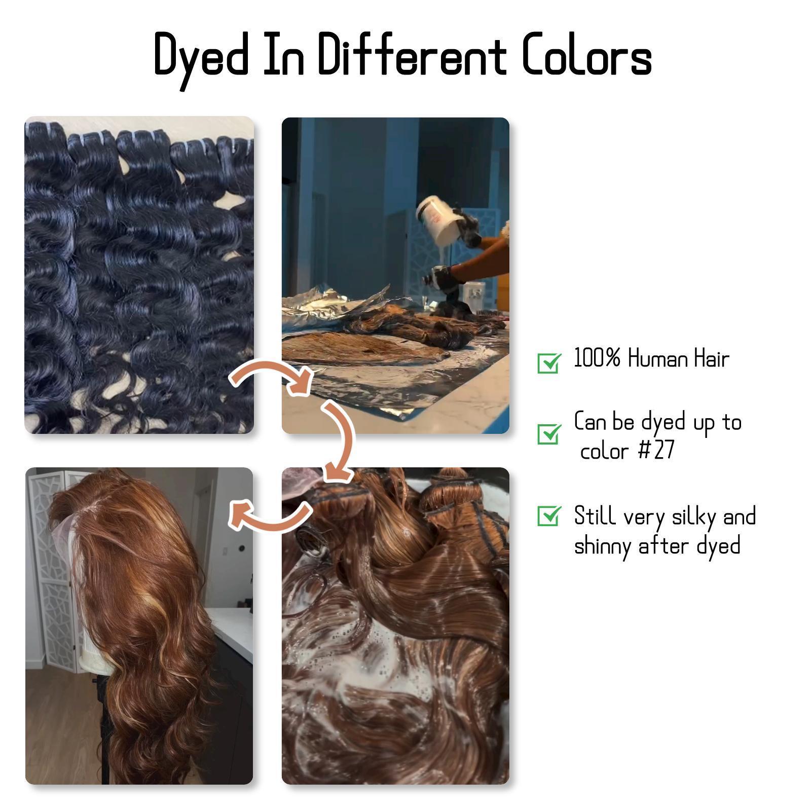 [Wequeen] Viral Hair Bundles Brazilian 100% Human Hair Straight Body Wave Deep Wave Kinky Curly Water Wave Quick Weave Budget Friendly bundles 12"-36"