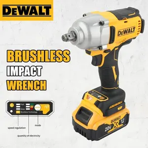 DEWALT DCF900 1/2" Inch 20V Brushless Cordless Impact Wrench with Hog Ring Anvil for Professionals & DIY Enthusiasts