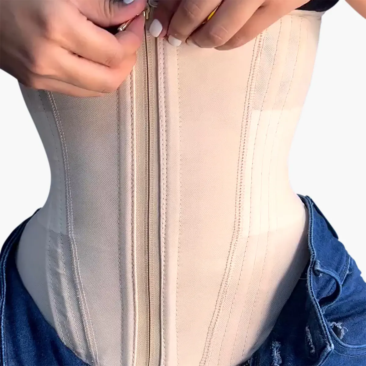 SHAPSHE Waist Shapewear for Women Workout Shapewear with Zipper Hook